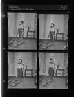 Little boy with a polio using crutches (4 Negatives) (January 17, 1955) [Sleeve 28, Folder b, Box 6]